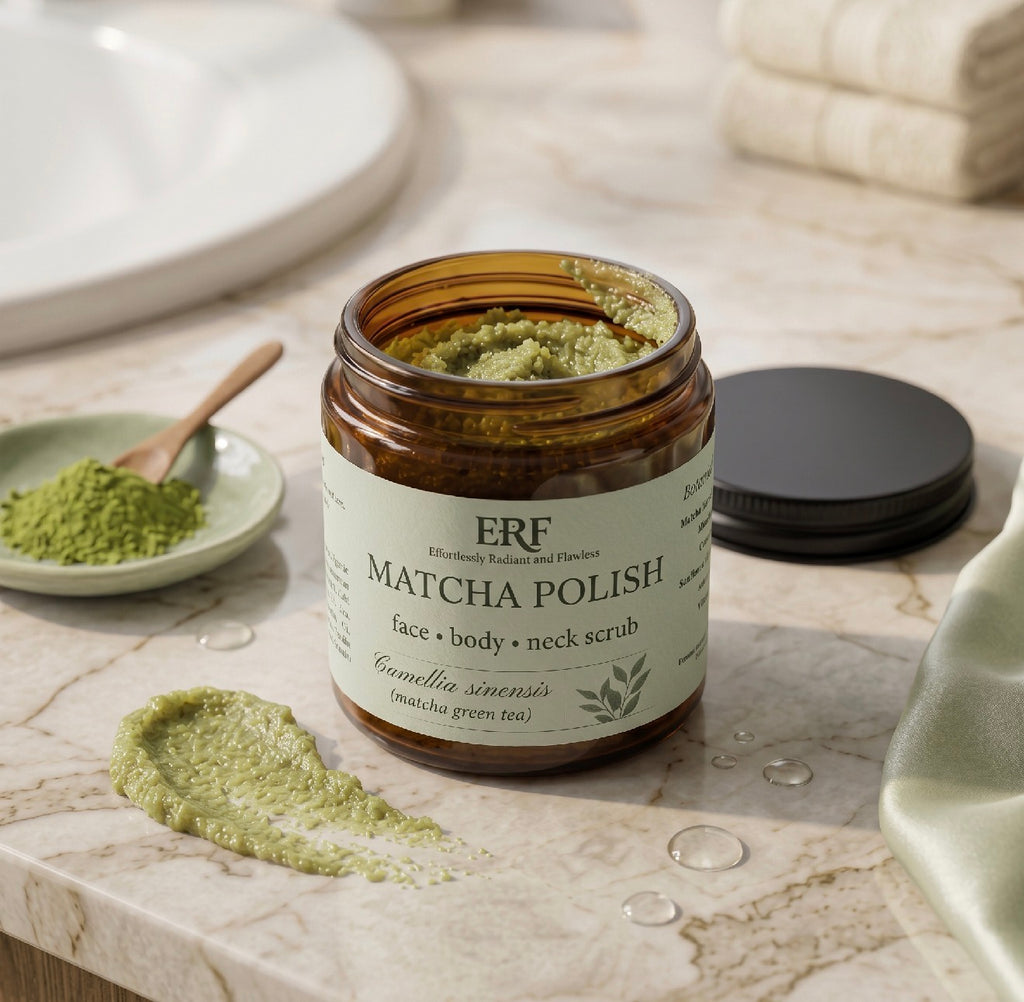 Matcha Polish Face Scrub - Green Tea
