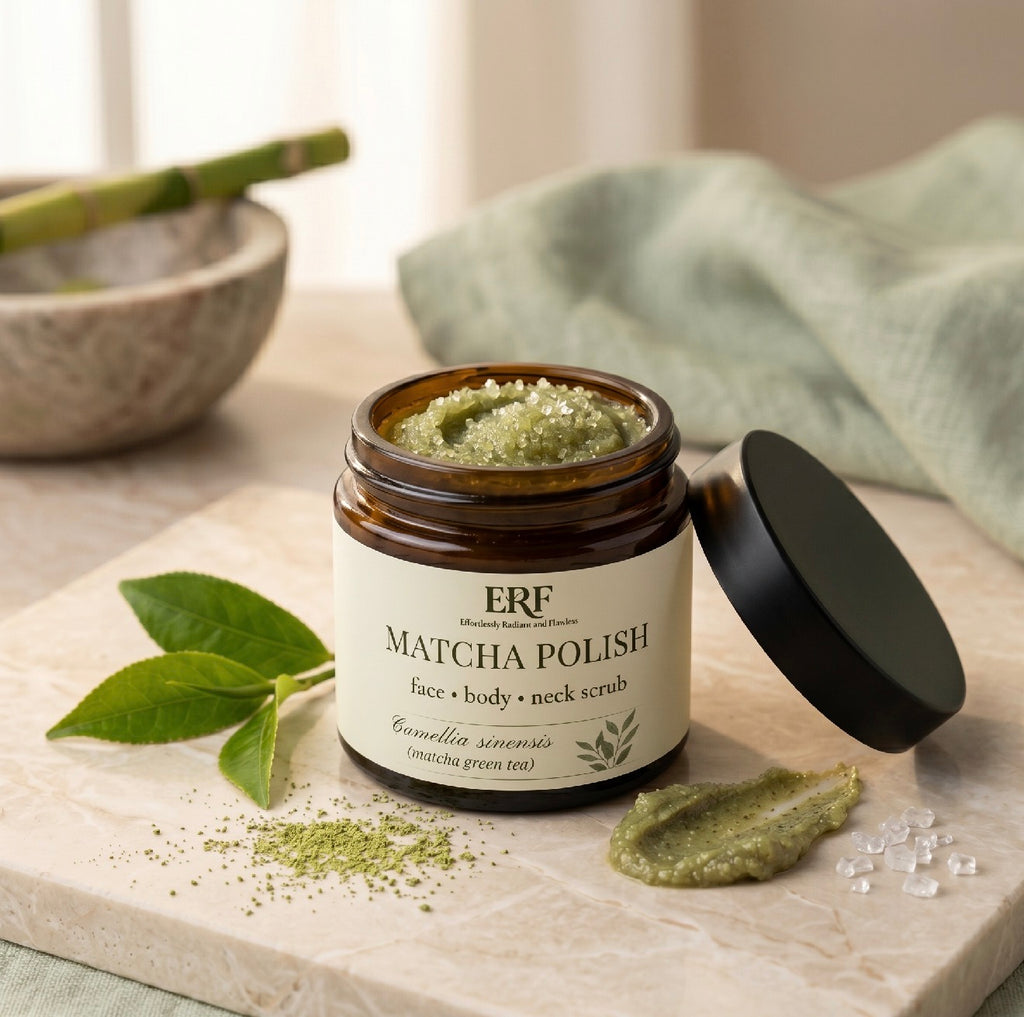 Matcha Polish Face Scrub - Green Tea